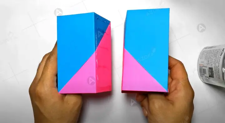 Cách Xếp Hộp Giấy Đựng Bút Dễ Làm Kiểu Số 3