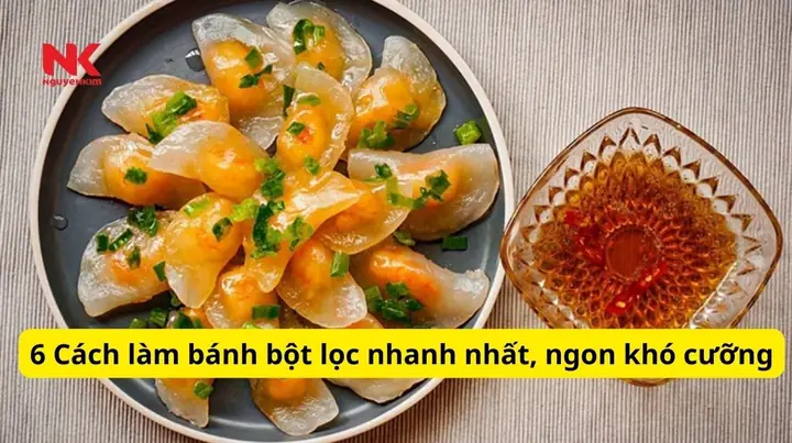 Cách Làm Bánh Bột Lọc Nhanh Nhất, Ngon Khó Cưỡng | Nguyễn Kim ...