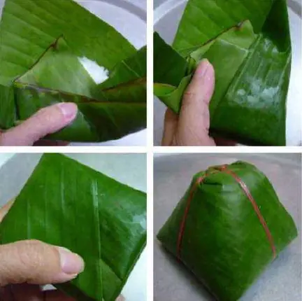 * Cách Làm Bánh Giò Bằng Lá Chuối