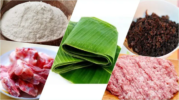 - Nguyên Liệu Làm Vỏ Bánh Giò