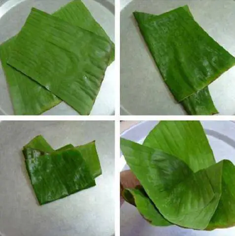 * Cách Làm Bánh Giò Bằng Lá Chuối