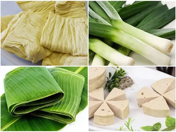 Nguyên Liệu Làm Chả Lụa Chay