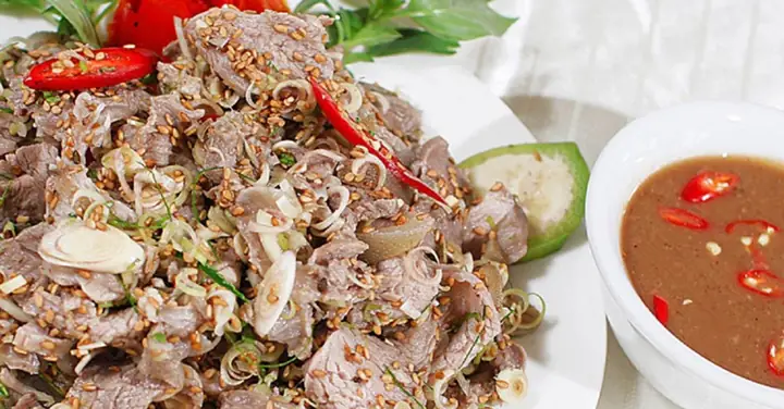 Cách Làm Dê Tái Chanh Ngon, Không Bị Hôi