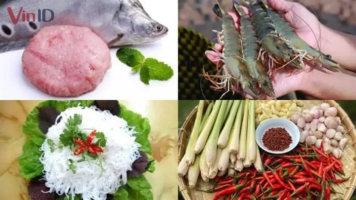 Nguyên Liệu Nấu Bún Quậy