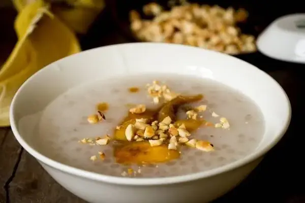 Chè Chuối Chưng Khoai Lang Nước Cốt Dừa Chè Chuối Chưng Khoai Lang Nước Cốt Dừa