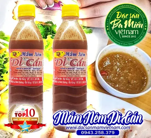 Mắm Nêm Dì Cẩn Chai