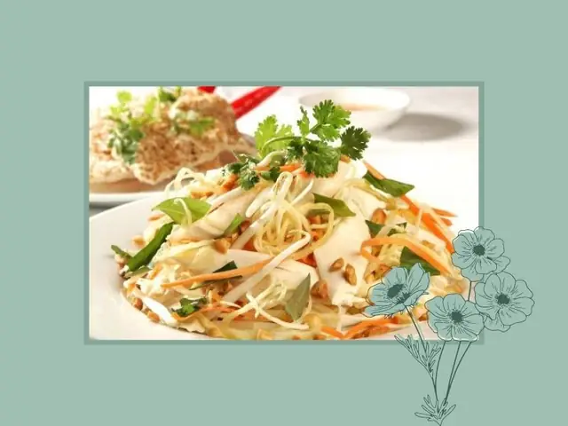 Nguyên Tắc Trang Trí Món Gỏi Đúng Chuẩn Nhà Hàng