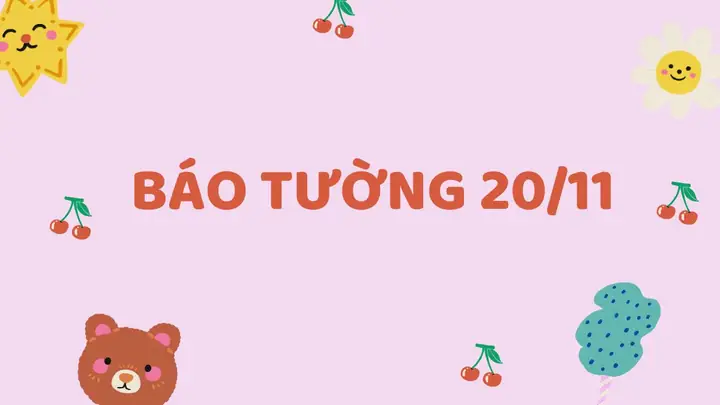100+ Mẫu Báo Tường 20/11 Đoạt Giải, Đơn Giản, Đẹp Nhất 2026