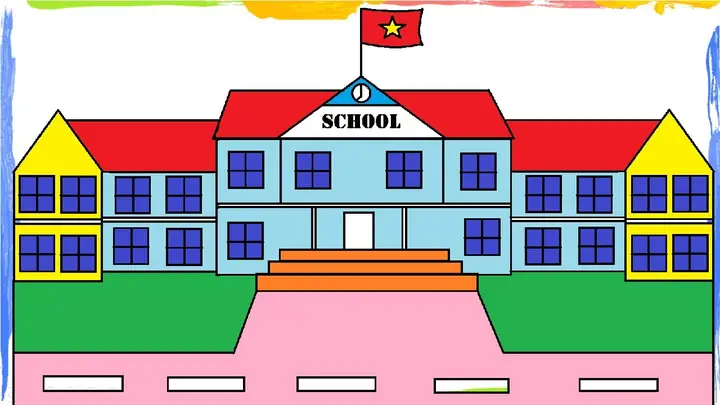Hình Ảnh Cho Cách Vẽ Ngôi Trường Tiểu Học: Hình Ảnh Cho Cách Vẽ Ngôi Trường Tiểu Học: