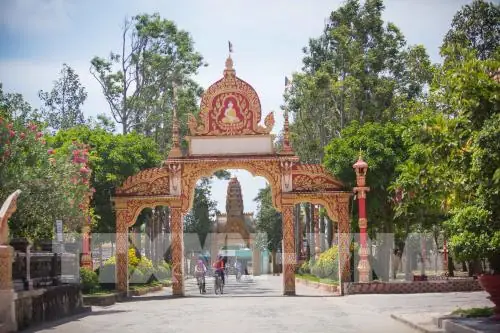 Cận Cảnh Ngôi Chùa Khmer Đẹp Nhất Miền Tây Nam Bộ