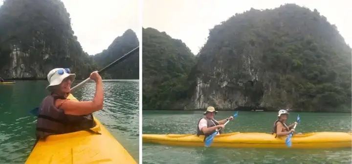 Go Kayaking Through The Sea Caves On Lan Ha Bay