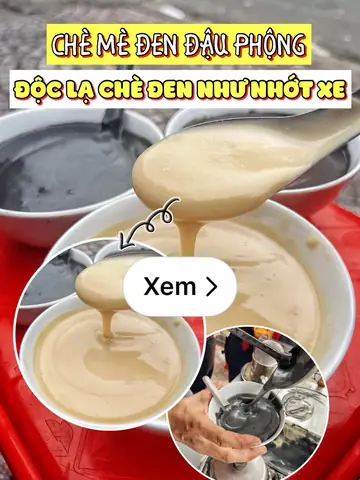 Chè Mè Đen Đậu Phộng Thơm Ngon Độc Đáo Tại Nguyễn Văn Đậu ...