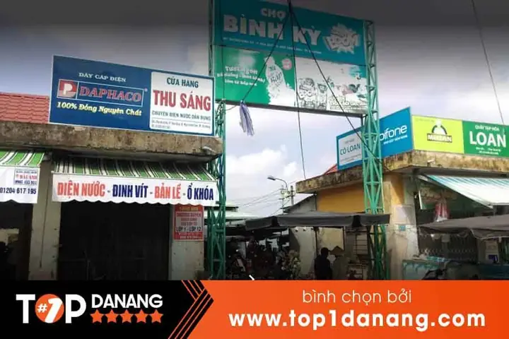 Khám Phá Địa Điểm Chợ Bình Kỳ Hòa Quý Ngũ Hành Sơn Đà Nẵng