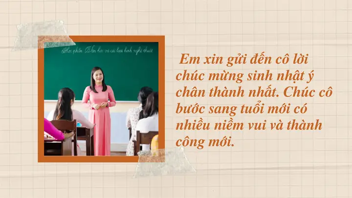 Những Lời Chúc Cô Sinh Nhật Vui Vẻ Chân Thành Và Sâu Sắc