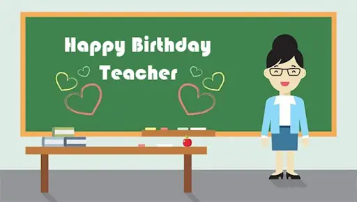 Mẫu Chúc Sinh Nhật Cô Giáo Tràn Đầy Yêu Thương
