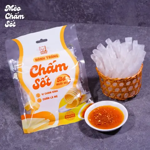 Bánh Tráng Chấm Sốt Bánh Tráng Chấm Sốt