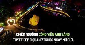 Chiêm Ngưỡng Công Viên Ánh Sáng Tuyệt Đẹp Ở Quận 7 Trước Ngày ...
