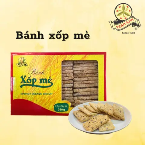 Bánh Xốp Mè