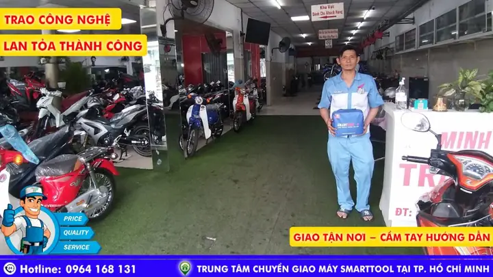 Máy Smarttool Với Cửa Hàng Xe Minh Đức Để Phát Triển Hơn.