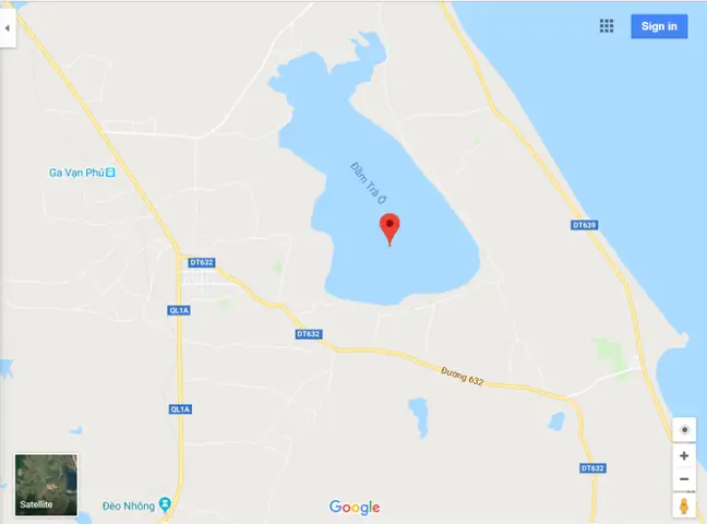 Đầm Trà Ổ Phù Mỹ Bình Định