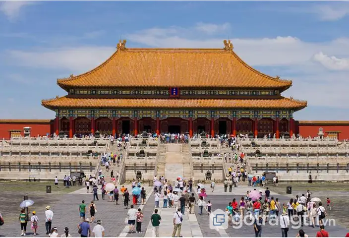 Thưởng Lãm Vẻ Đẹp Kiến Trúc Điện Thái Hòa Bên Trong Tử Cấm Thành