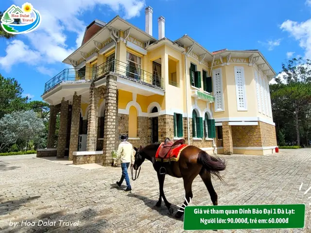 Giá Vé Tham Quan Dinh Bảo Đại 1 Đà Lạt
