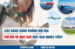Các Hãng Hàng Không Đổi Vé Máy Bay Mất Bao Nhiêu Tiền