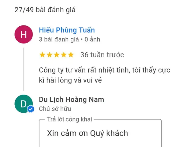 Đánh Giá Của Khách Hàng: