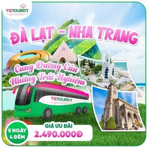 Tour Du Lịch Nha Trang - Đà Lạt 5 Ngày 4 Đêm: Cung Đường Nối ...