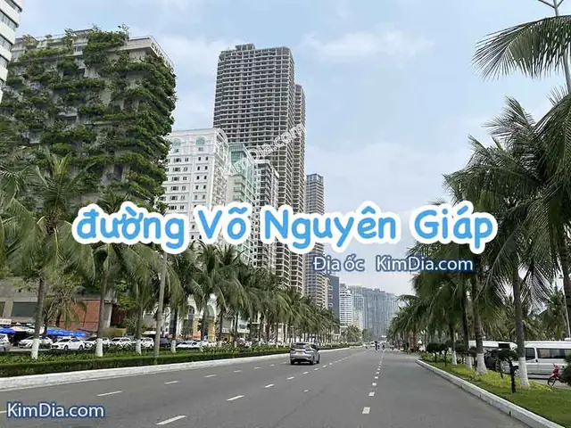 Đường Võ Nguyên Giáp Ven Biển Đà Nẵng