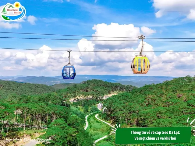 Thông Tin Về Vé Cáp Treo Đà Lạt