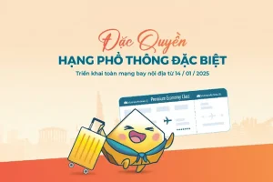 Sản Phẩm Mới: Hạng Ghế Phổ Thông Đặc Biệt Trên Đường Bay Nội ...