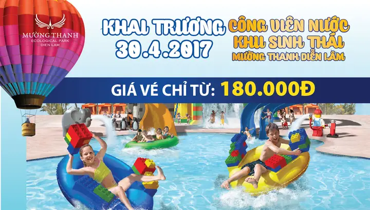 Mở Cửa Công Viên Nước - Giá Vé 180.000 Vnd - Khu Sinh Thái ...