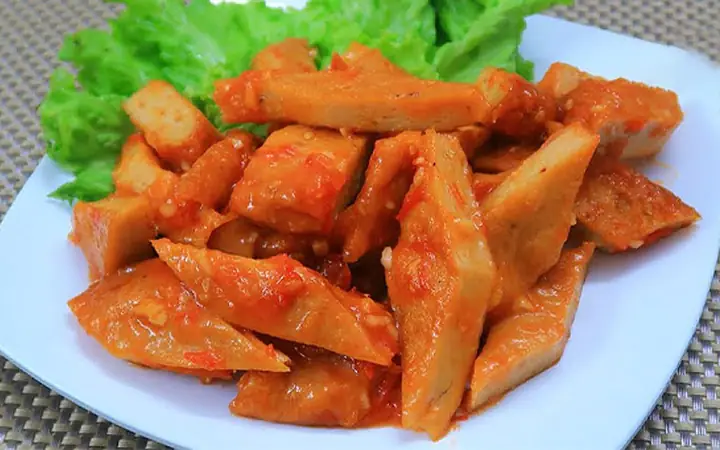 Giò Lụa Sốt Cà Chua