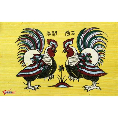 Tinh Hoa Nghệ Thuật Dan Gian Việt: Postcard Tranh Đông Hồ Đậm ...