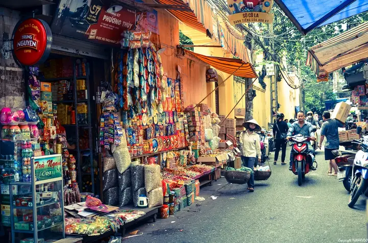 Phố Cổ Với Những Con Phố Mang Tên “hàng”