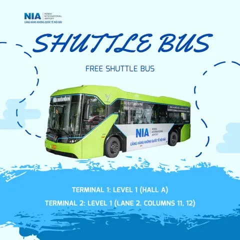 Free Shuttle Bus Between ... - Cảng Hàng Không Quốc Tế Nội Bài