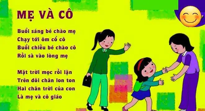 Tranh Minh Họa Bài Thơ Mẹ Và Cô Tranh Minh Họa Bài Thơ Mẹ Và Cô