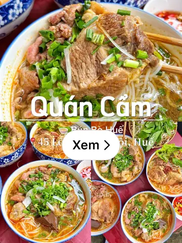 Review Bún Bò Huế Quán Cẩm: Hương Vị Đậm Đà Truyền Thống ...