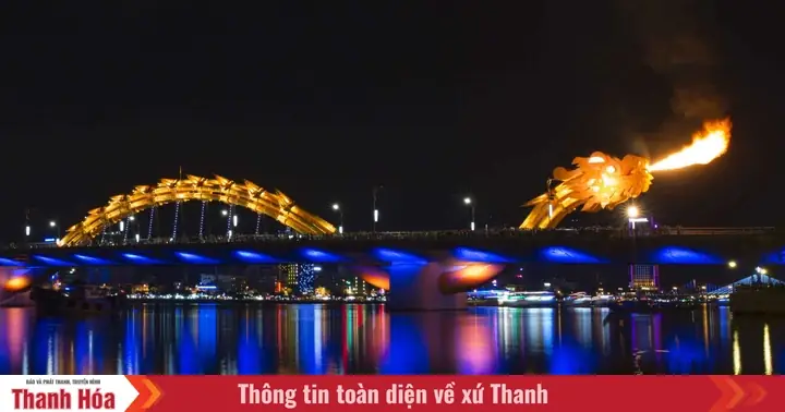 Cầu Rồng Đà Nẵng Phun Lửa, Phun Nước Độc Đáo Ngay Giữa Thành ...