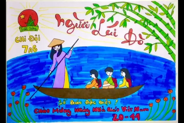 Hình Ảnh Người Lái Đò 20/11 Tôn Vinh Nghề Giáo Ngày 20 Tháng 11