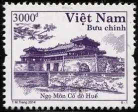 Kiến Trúc Phong Cảnh Việt Nam (bộ 2) (tem Phổ Thông)