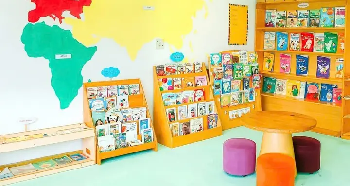 Hình Ảnh Góc Thư Viện Sáng Tạo, Ấn Tượng