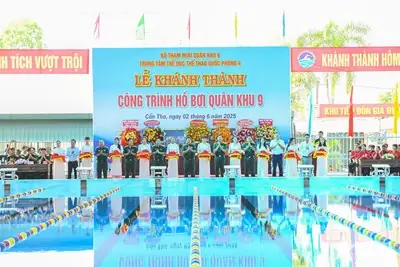 Khánh Thành Hồ Bơi Quân Khu 9 Khánh Thành Hồ Bơi Quân Khu 9