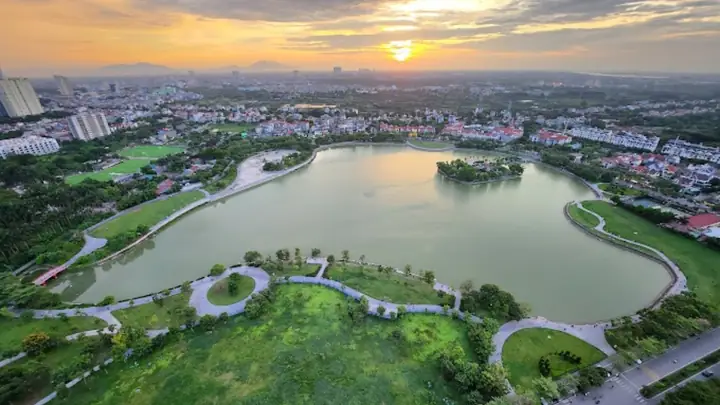 Công Viên Hồ An Bình Tp Giao Lưu - Điểm Picnic Cuối Tuần | Xanh Sm