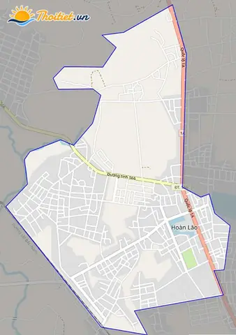 Bản Đồ Thị Trấn Hoàn Lão