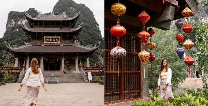 Day 1: Hoa Lu – Tam Coc – Cycling - Thung Nham Bird Park
