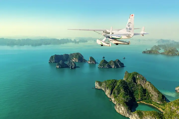 By Seaplane