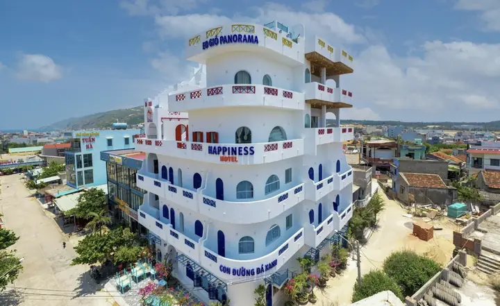 Khách Sạn Happiness Quy Nhơn | Vị Trí Sát Eo Gió, Thiết Kế Santorini Khách Sạn Happiness Quy Nhơn | Vị Trí Sát Eo Gió, Thiết Kế Santorini