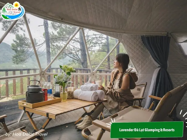 11. Lavender Đà Lạt Glamping & Resorts